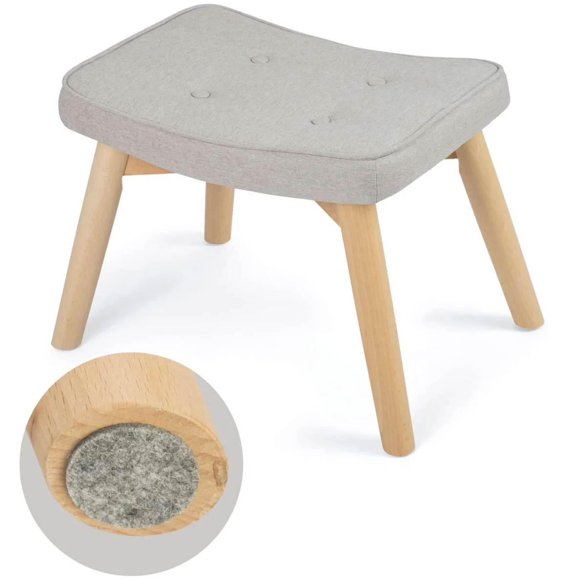 Підніжка для крісла Norse Sofatel сіра - Зображення 4