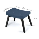 Підніжка для крісла Norse Sofatel темно-синій - Зображення 6