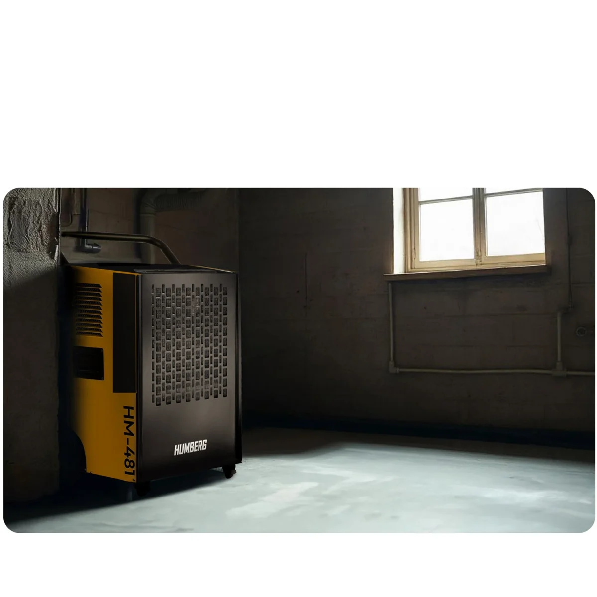 Промисловий осушувач повітря 50л/24г Humberg HM-481 - Зображення 6