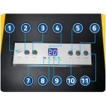 Промисловий осушувач повітря 50л/24г Humberg HM-481 - Зображення 8