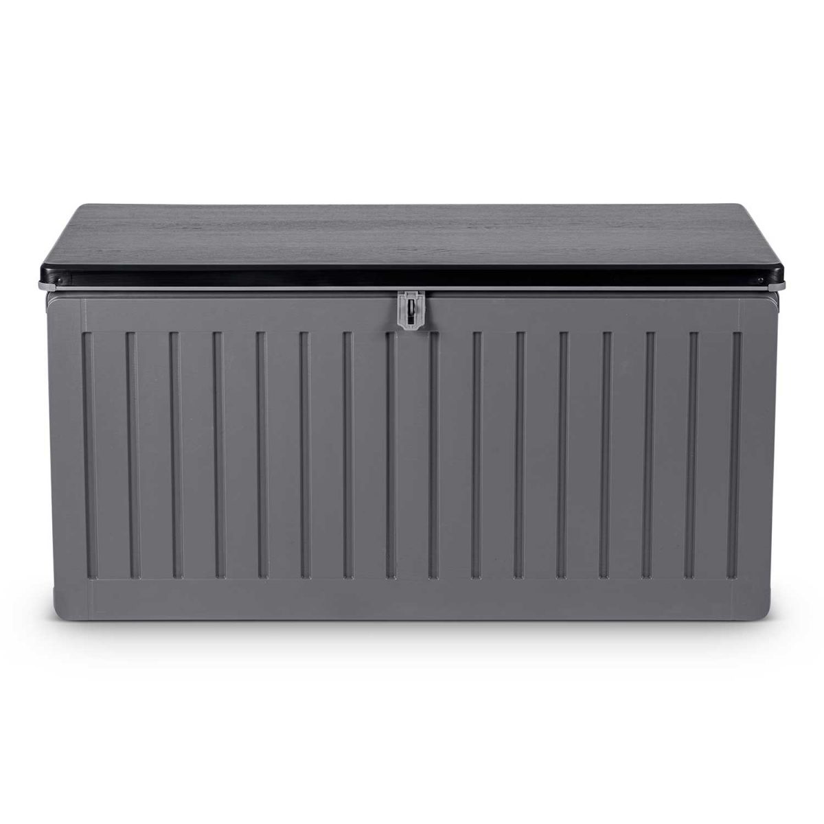 Садова Скриня зберігання 109 x 51 x 55 см 270 л сіра - Ідеальне рішення для вашого саду - Зображення 4