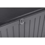 Садова Скриня зберігання 109 x 51 x 55 см 270 л сіра - Ідеальне рішення для вашого саду - Зображення 14