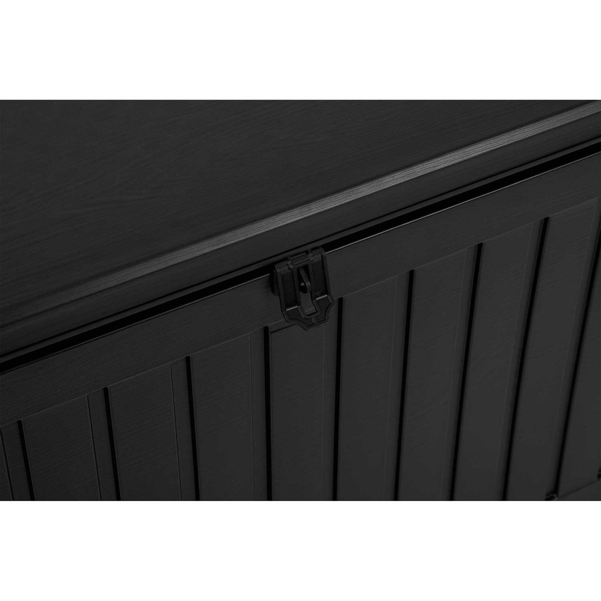 Садова скриня 109 x 51 x 55 см 270 л чорна - Для зберігання інструментів - Зображення 8