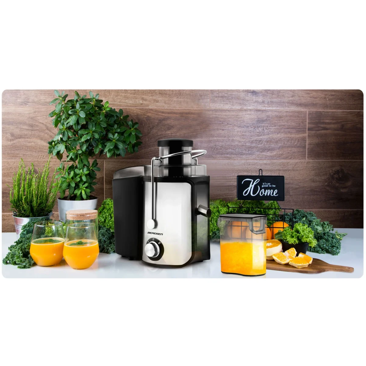 Соковижималка BD-750 Berdsen 600W Чорна - Зображення 10