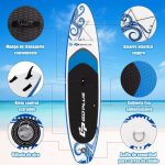 Дошка SUP Costway SP37537-L з веслом 335 см - Ідеальний вибір для активного відпочинку - Зображення 7