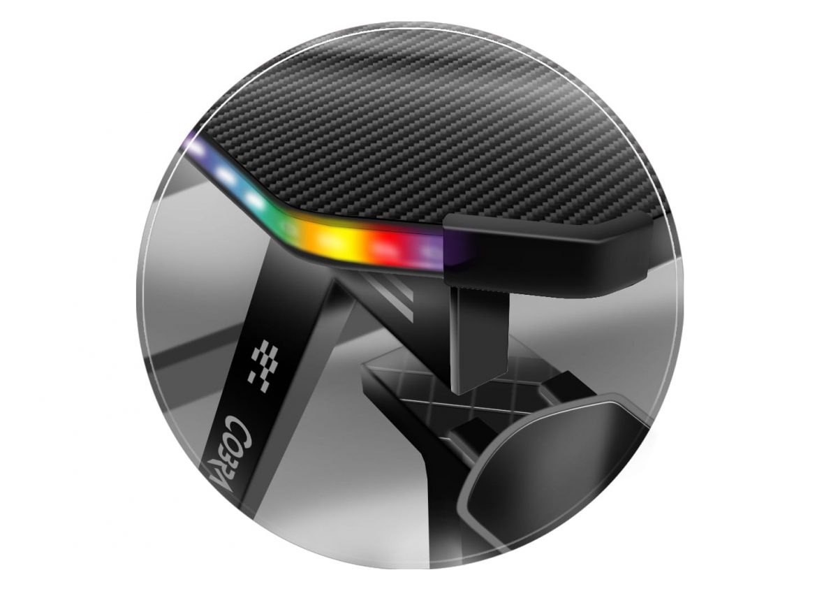 Геймерський стіл CRF4010RGB Чорний – стиль та RGB підсвітка - Зображення 6