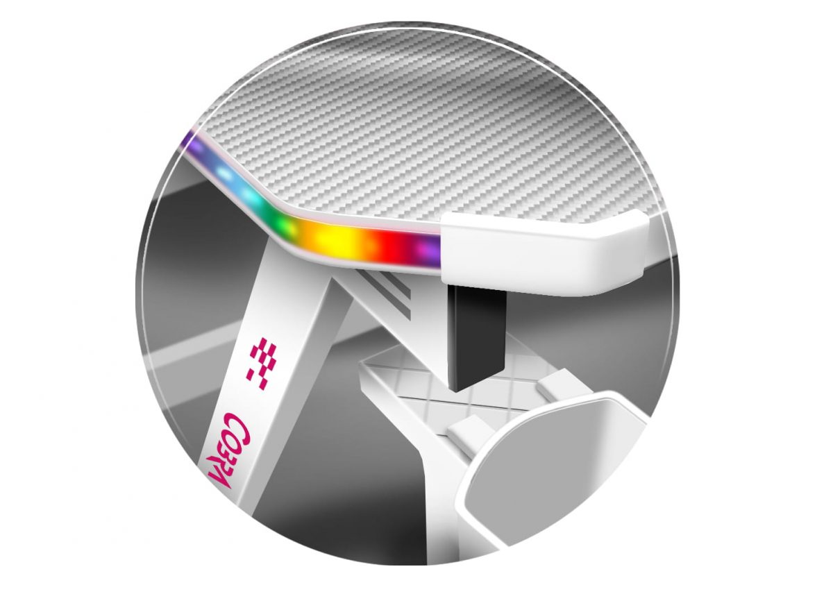 Геймерський стіл CRF4011RGB Білий – стильне RGB підсвічування - Зображення 6