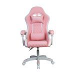 Ігрове Геймерське крісло RGB + BT з колонками WS8151 Pink – з музикою та підсвіткою - Зображення 6