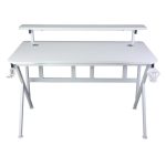 Геймерський стіл CRF4011RGB Білий – стильне RGB підсвічування - Зображення 8