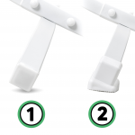 Каркас для гамака Go Garden OASIS WHITE - Елегантність та надійність - Зображення 2