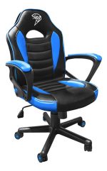 Ігрове Геймерське крісло COBRA JUNIOR синє і чорне – для молодих геймерів