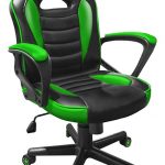 Ігрове Геймерське крісло COBRA JUNIOR зелений і чорний – для молодих геймерів