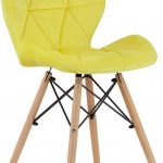 Крісло MUFART ELVA 3369 жовтий оксамит Для розкішного інтер'єру