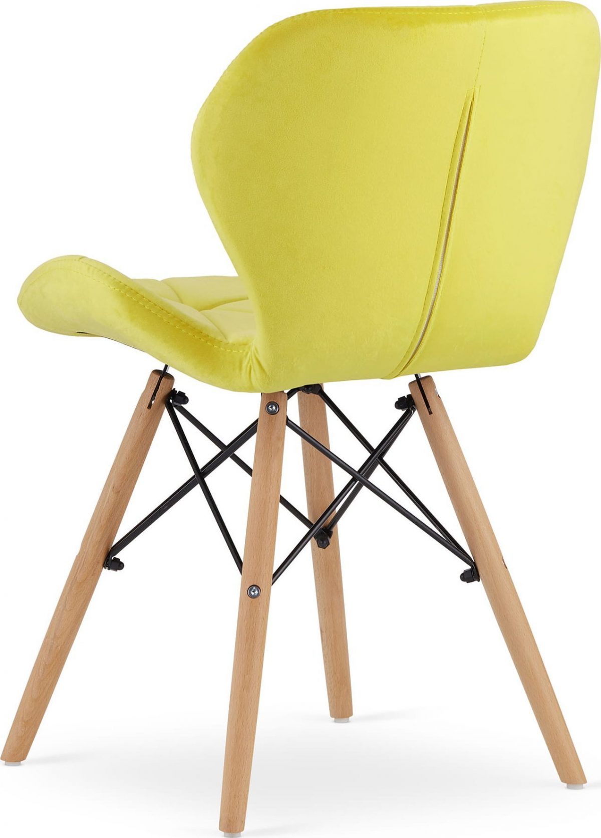 Крісло MUFART ELVA 3369 жовтий оксамит Для розкішного інтер'єру - Зображення 3