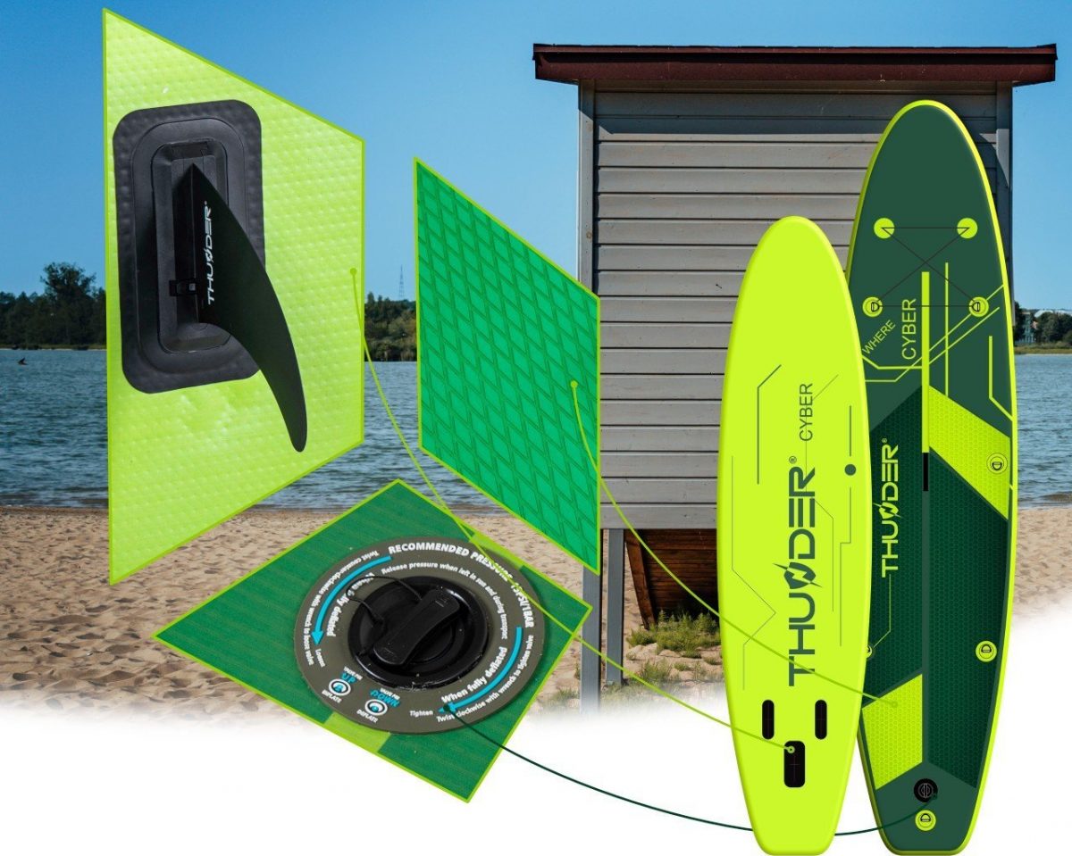 Надувна SUP дошка Thunder CYBER 320 - Зображення 3