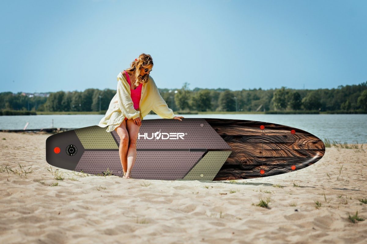 SUP дошка THUNDER WOOD 320 см. - Зображення 5