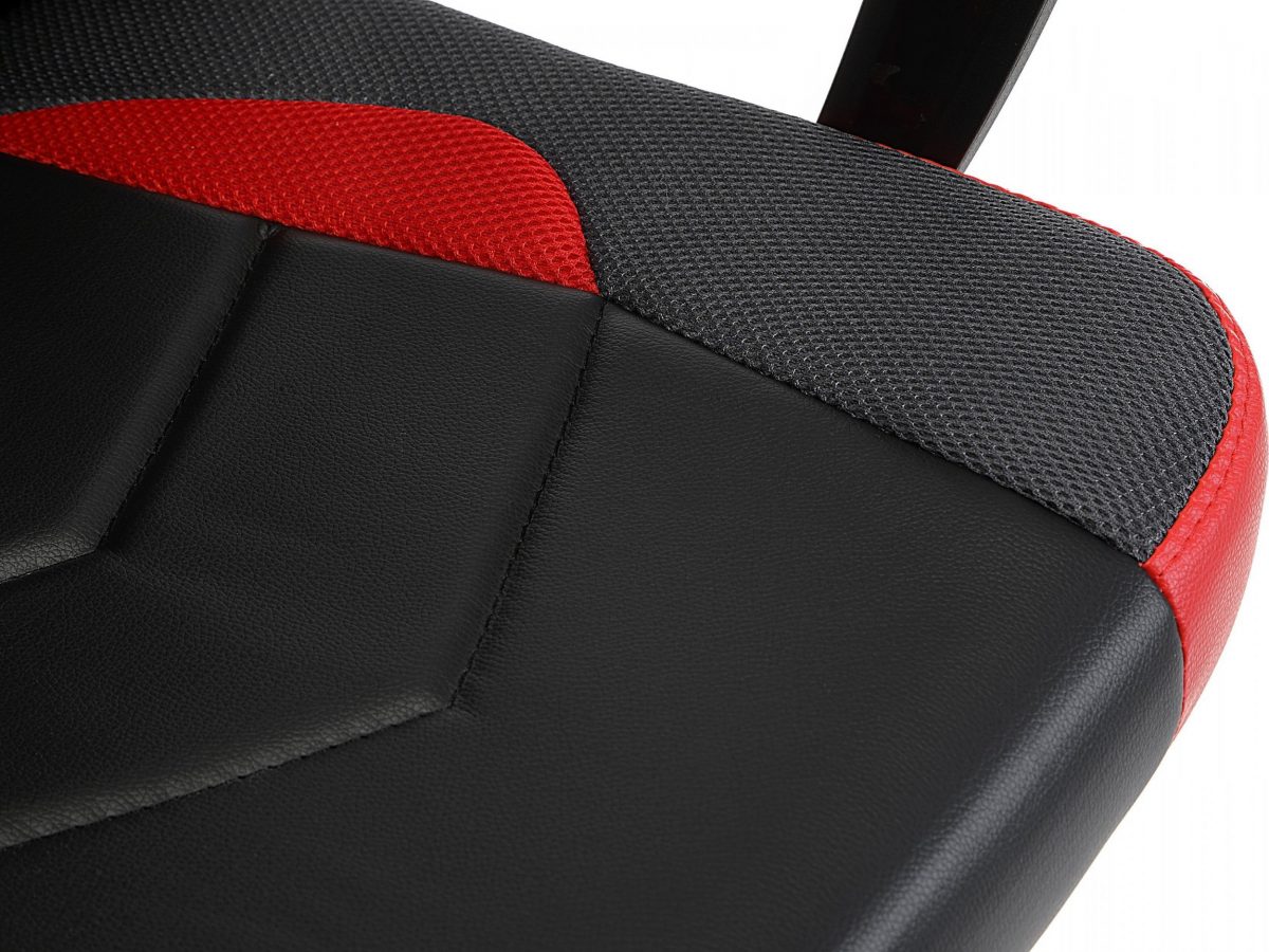 Ергономічне геймерське крісло 4 Gamers чорно-червоне - Зображення 5