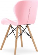 Крісло MUFART ELVA 3798 екошкіра рожеве - Зображення 3