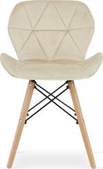 Крісло MUFART ELVA 3800 оксамит бежевий Для вишуканого дизайну - Зображення 2