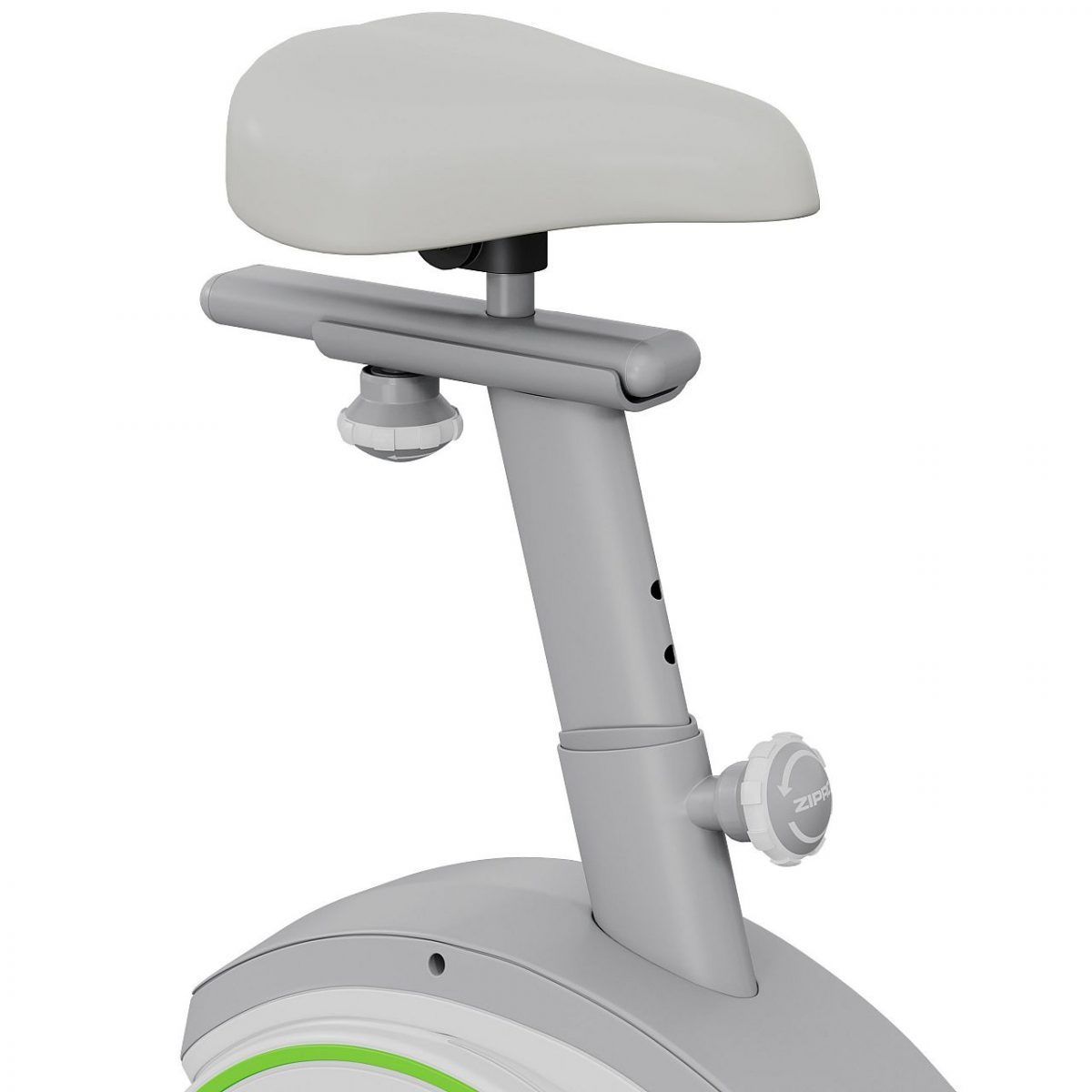Компактний та функціональний велотренажер Zipro Rave White - Зображення 5