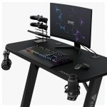 Ігровий стіл SENSE7 Nomad Classic Black 100x50 см для геймерів - Зображення 5