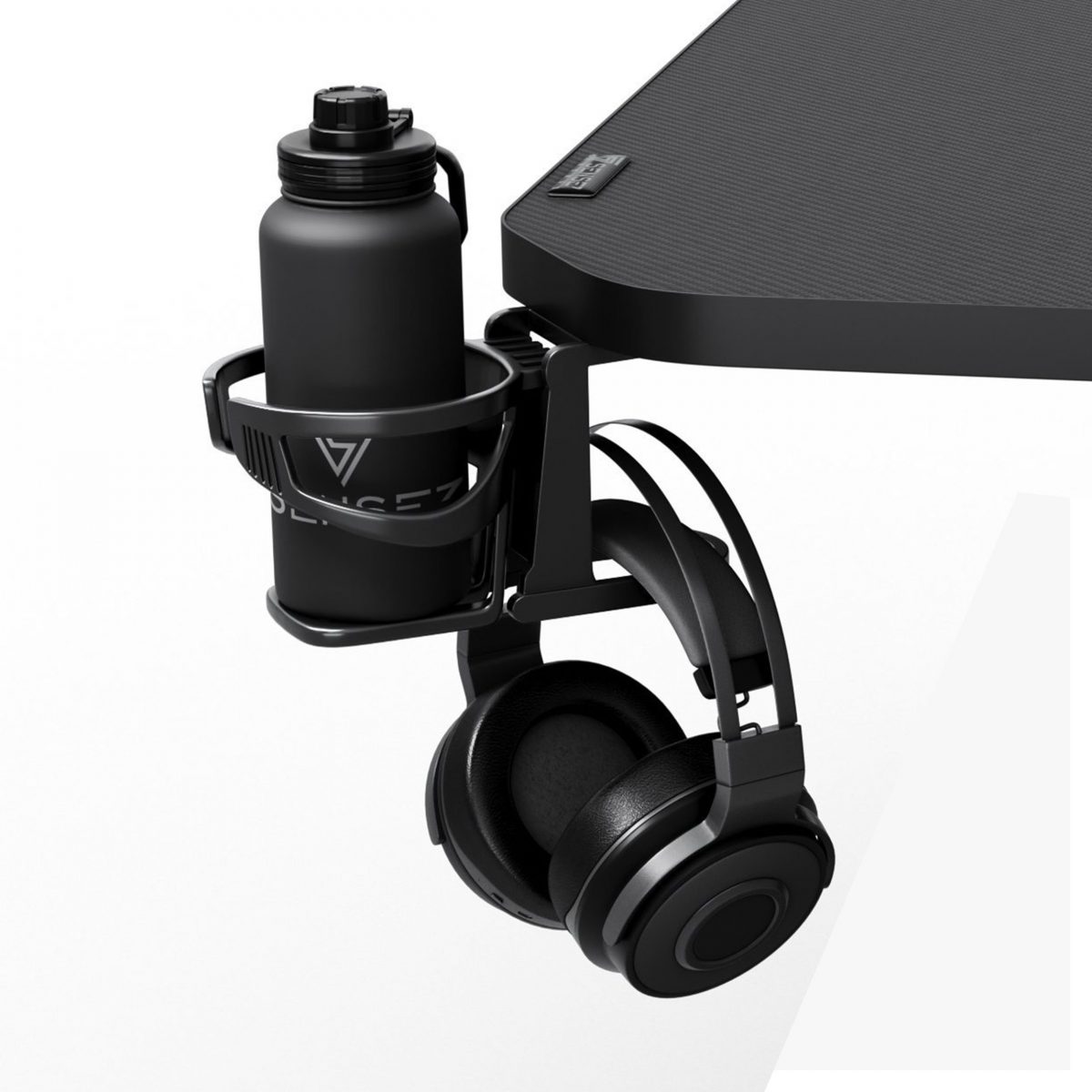 Ігровий стіл SENSE7 Nomad Classic Black 100x50 см для геймерів - Зображення 7