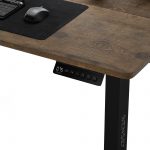 Ігровий стіл SENSE7 Nojo 120x60 Чорний дуб для комфортного користування - Зображення 3