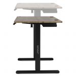 Ігровий стіл SENSE7 Nojo 120x60 Чорний дуб для комфортного користування - Зображення 4