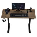 Ігровий стіл SENSE7 Nojo 120x60 Чорний дуб для комфортного користування - Зображення 5