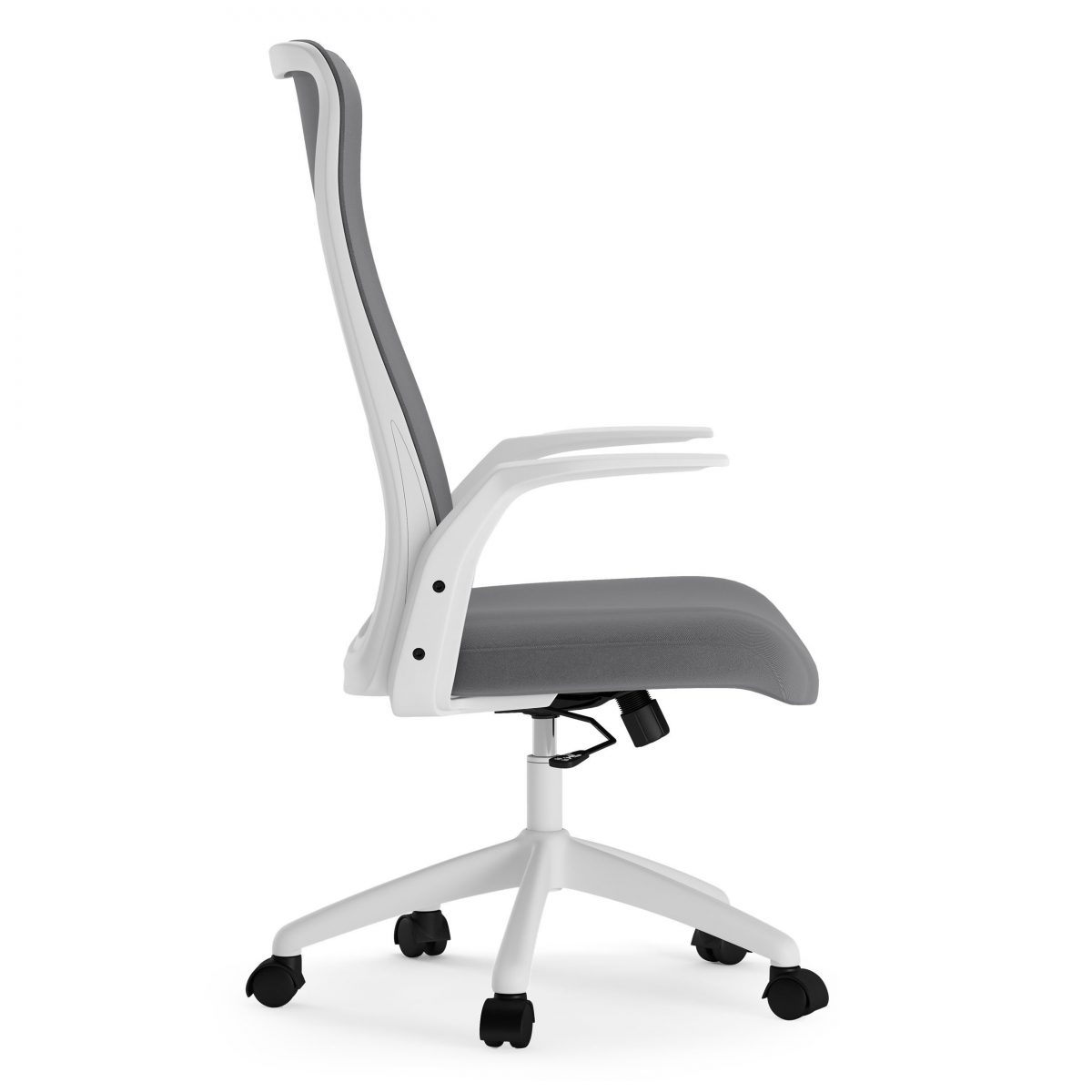 Офісне крісло SENSE7 JUNO сіре – ідеальне поєднання комфорту та елегантності для вашого робочого місця - Зображення 2