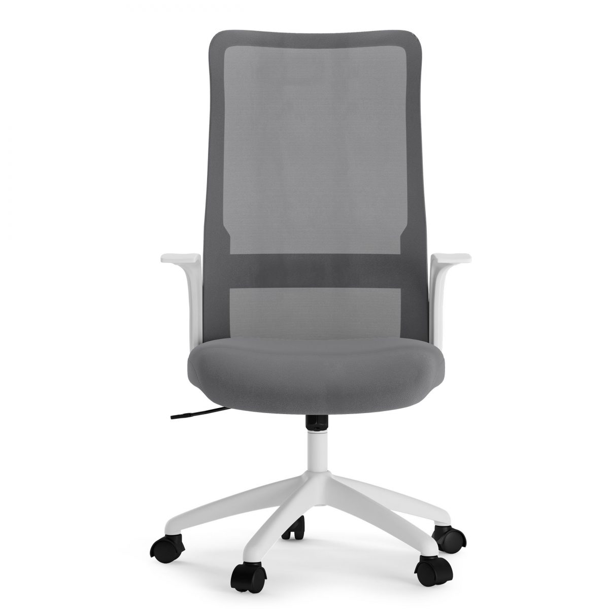 Офісне крісло SENSE7 JUNO сіре – ідеальне поєднання комфорту та елегантності для вашого робочого місця - Зображення 4