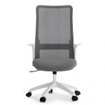 Офісне крісло SENSE7 JUNO сіре – ідеальне поєднання комфорту та елегантності для вашого робочого місця - Зображення 4