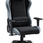 Геймерське крісло SENSE7 Spellcaster Fuku PU Крісло чорний/сірий