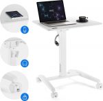 Мобільний ігровий стіл SENSE7 білий для гнучкого використання - Зображення 2