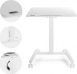 Мобільний ігровий стіл SENSE7 білий для гнучкого використання - Зображення 4