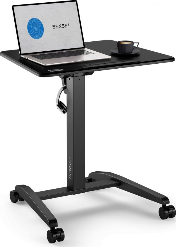 Мобільний ігровий стіл SENSE7 desk Black 70 см x 52 см чорний для мобільних геймерів