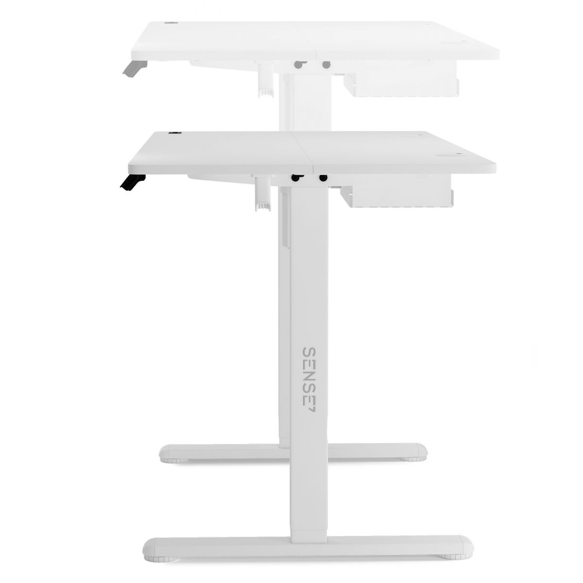 Електричний ігровий стіл SENSE7 Nojo 120x60 Білий для зручності і комфорту - Зображення 3