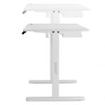 Електричний ігровий стіл SENSE7 Nojo 120x60 Білий для зручності і комфорту - Зображення 3