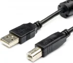 Кабель до Принтера ATCOM USB 2.0 AM/BM 1.5м чорний
