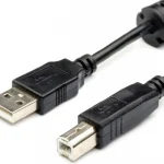 Кабель до Принтера ATCOM USB 2.0 AM/BM 1.5м чорний