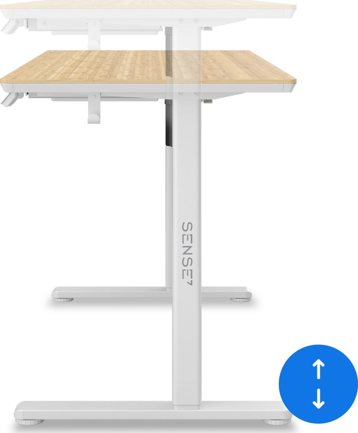 Ігровий стіл SENSE7 Newai Bamboo 120x60 см для еко-стильного геймінгу - Зображення 2