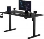 Ігровий стіл SENSE7 Nojo Black 140х70 см для сучасного дизайну