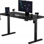 Ігровий стіл SENSE7 Nojo Black 140х70 см для сучасного дизайну