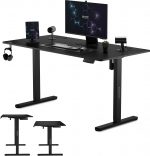 Ігровий стіл SENSE7 Nojo Black 140х70 см для сучасного дизайну - Зображення 3