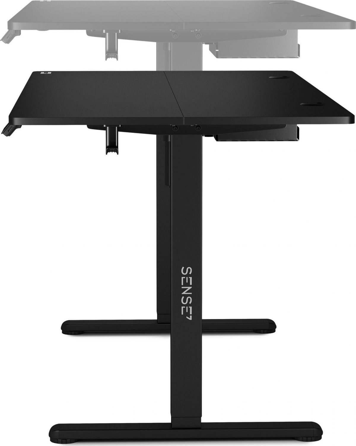 Ігровий стіл SENSE7 Nojo Black 140х70 см для сучасного дизайну - Зображення 5