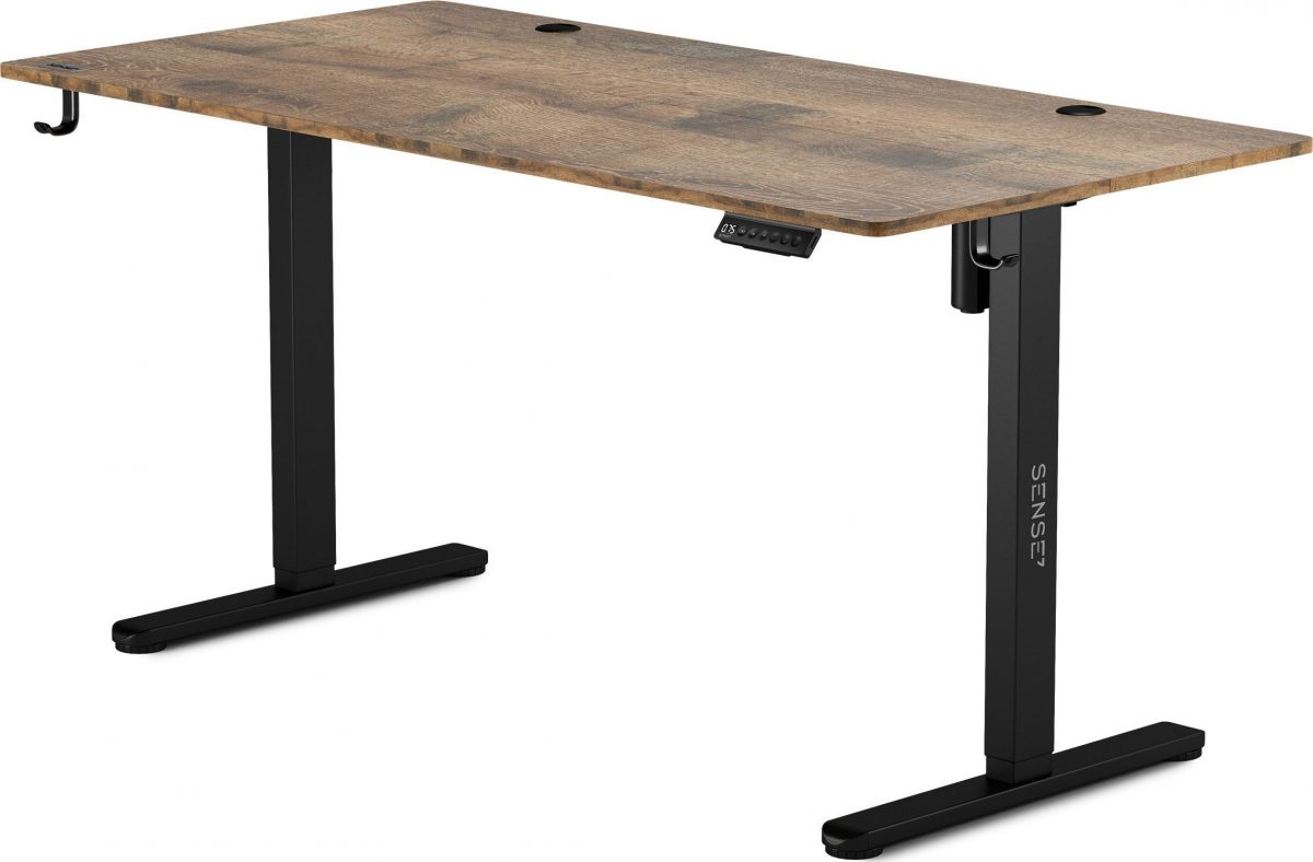 Ігровий стіл SENSE7 Nojo Wenge 140х70 см для комфорту геймерів - Зображення 2