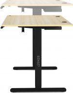 Ігровий стіл SENSE7 Nojo Pine 140x70 см з чорними ніжками для елегантного вигляду - Зображення 3