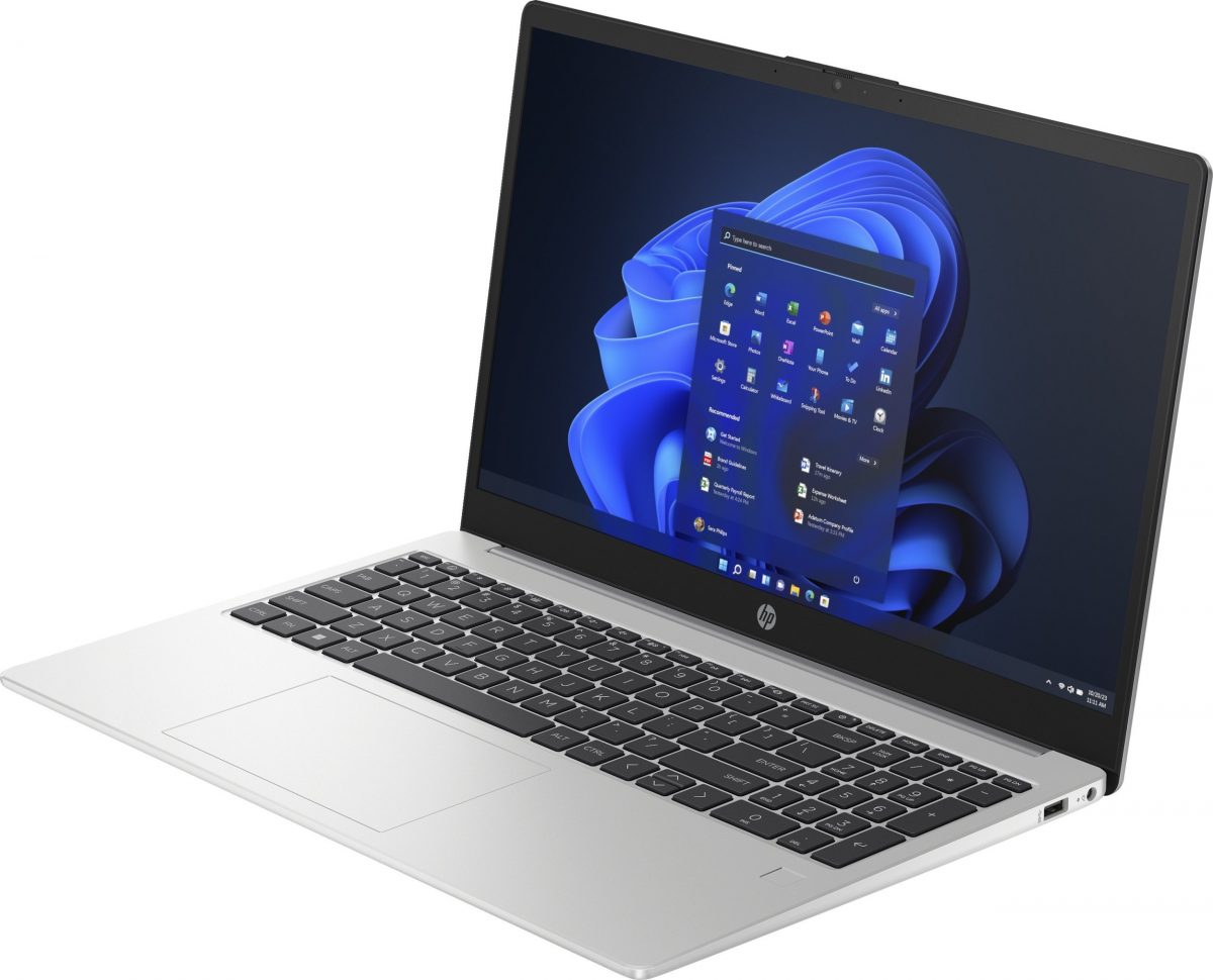 Ноутбук HP 250 G10 i5-1335U 15.6" FHD IPS 16 ГБ ОЗУ/SSD 512 ГБ Win11 – продуктивний та стильний помічник для роботи та розваг (AK9X2AT) - Зображення 2