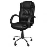 Офісне крісло Malatec 23240 чорна екошкіра для продуктивної роботи - Зображення 5