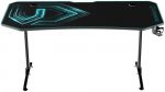 Стильний і зручний ігровий комп'ютерний стіл ULTRADESK FRAG XXL Blue 160x75 см - Зображення 2